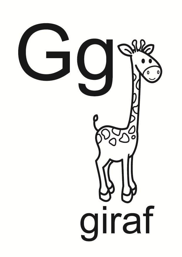 g Fargeleggingsbilde g