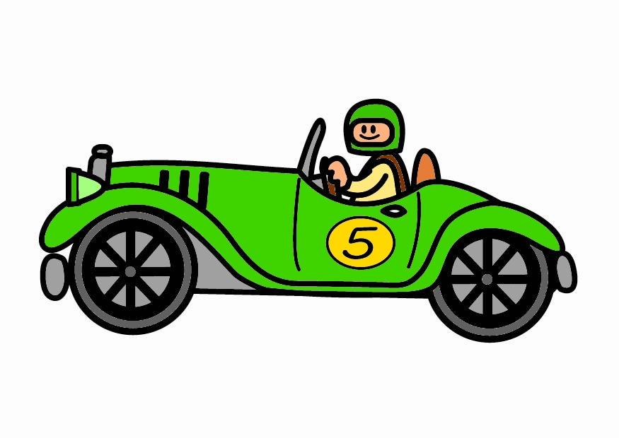 gammeldags racerbil bilde gammeldags racerbil