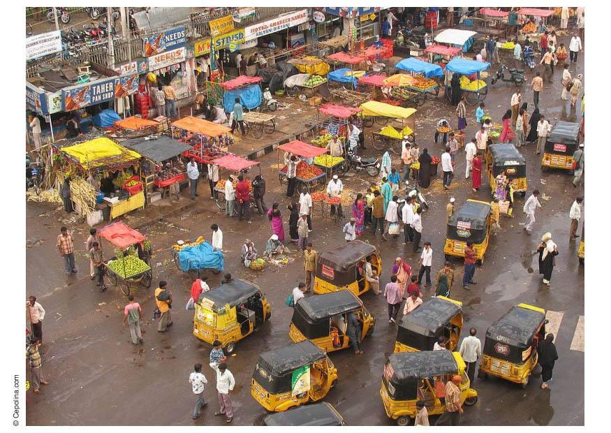gatebilde fra india Foto gatebilde fra india