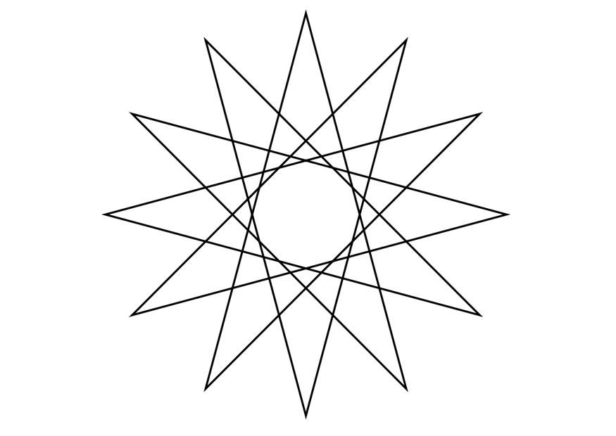 geometriske figurer Fargeleggingsbilde geometriske figurer