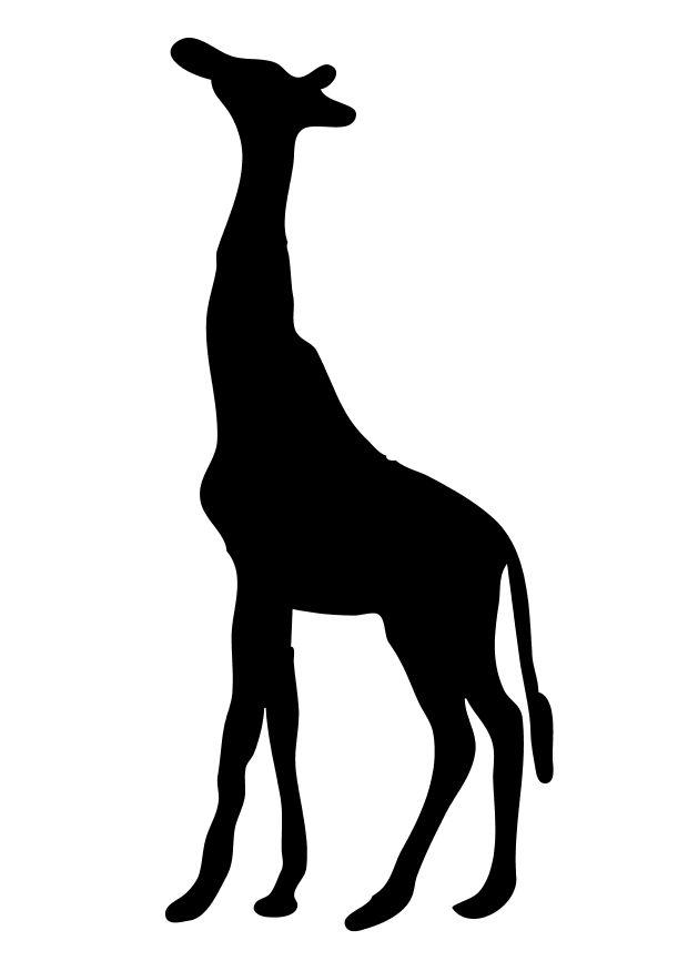 giraff Fargeleggingsbilde giraff