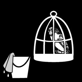 gjA¸re rent i pappegA¸yens bur Fargeleggingsbilde gjA¸re rent i pappegA¸yens bur