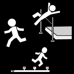 Fargeleggingsbilde gymnastikk