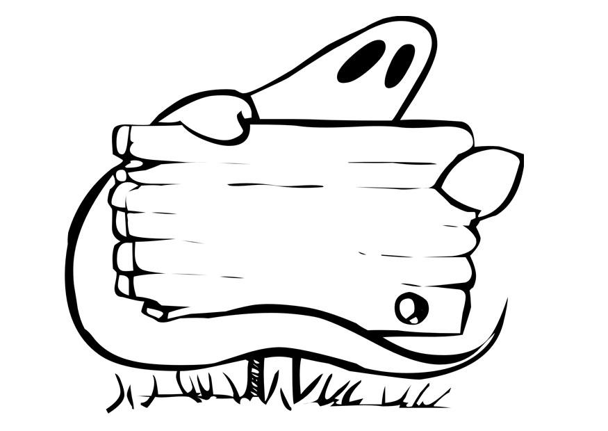 Fargeleggingsbilde halloween