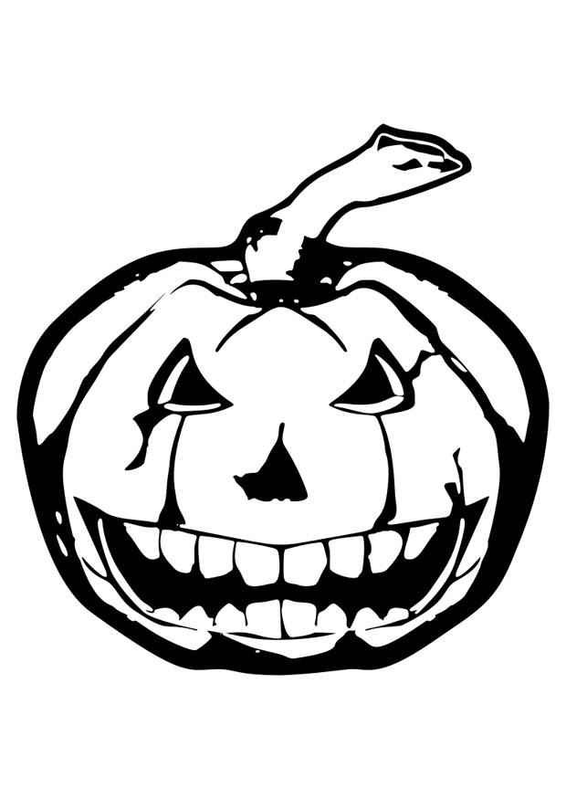 Fargeleggingsbilde halloween