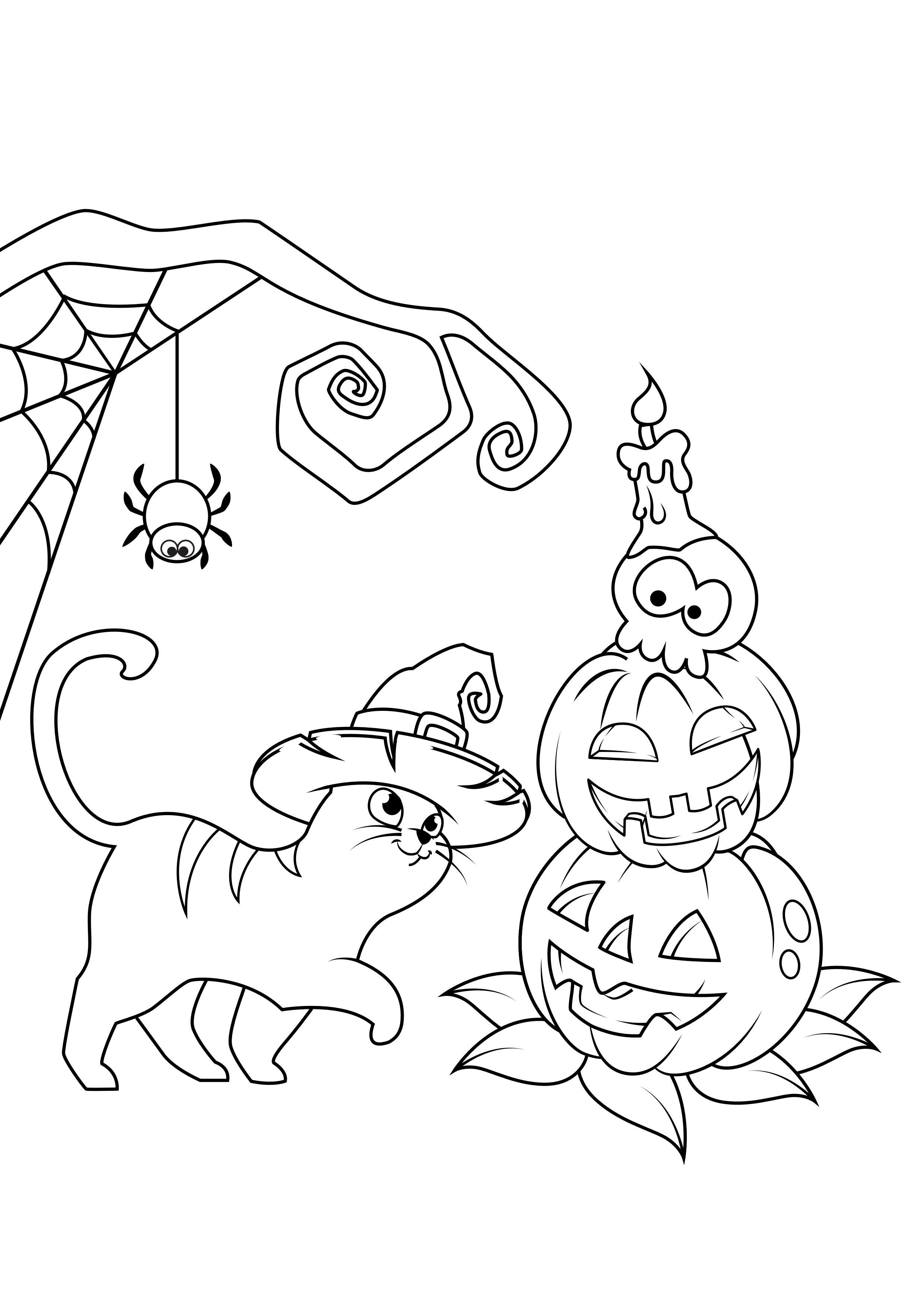 halloween Fargeleggingsbilde halloween