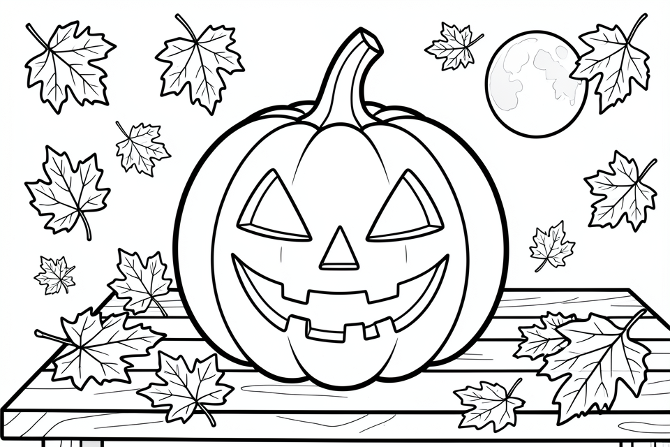 halloween Fargeleggingsbilde halloween