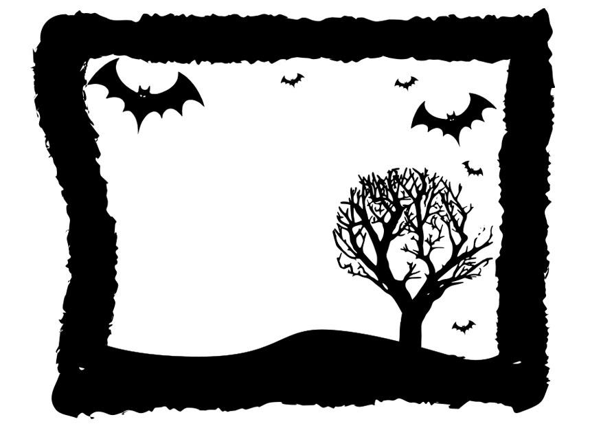 halloween bilde Fargeleggingsbilde halloween bilde