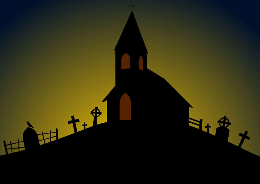halloween kirke bilde halloween kirke