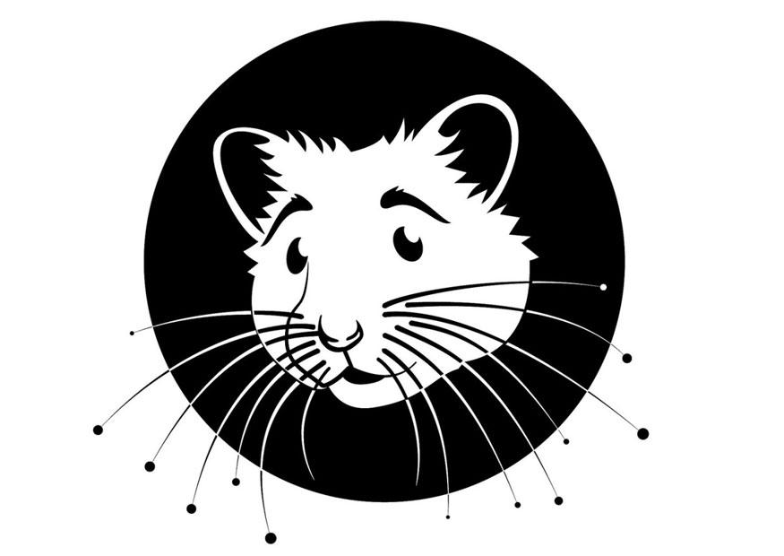hamster Fargeleggingsbilde hamster