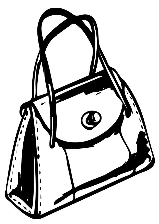 hA¥ndbag Fargeleggingsbilde hA¥ndbag