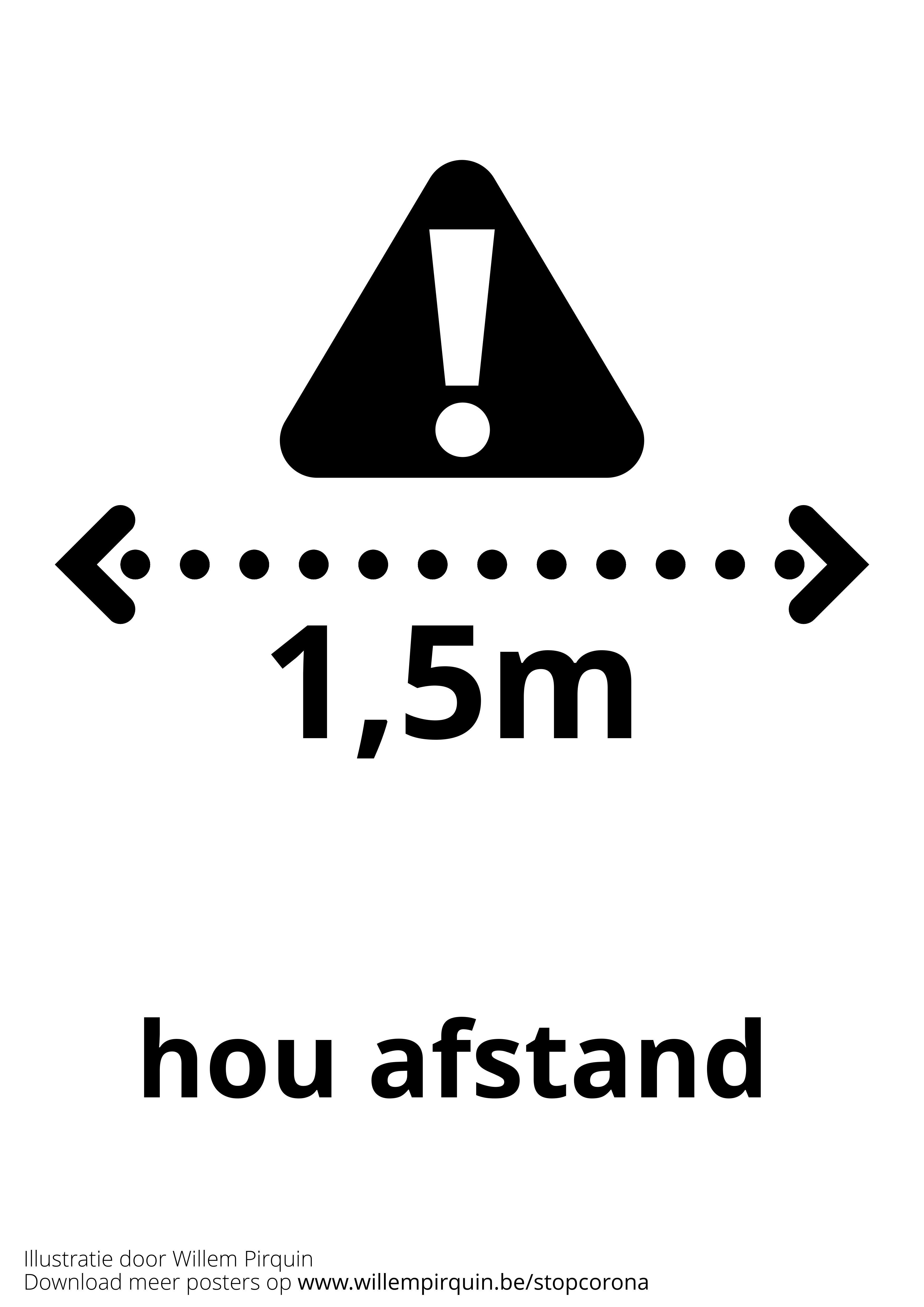 hold avstand Fargeleggingsbilde hold avstand