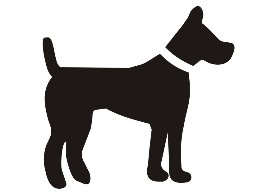 hund Fargeleggingsbilde hund