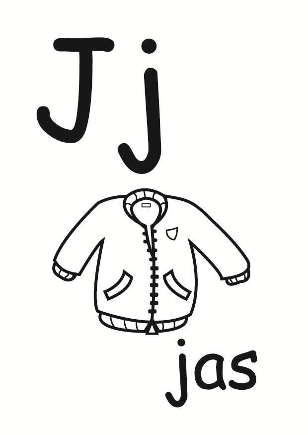 Fargeleggingsbilde j