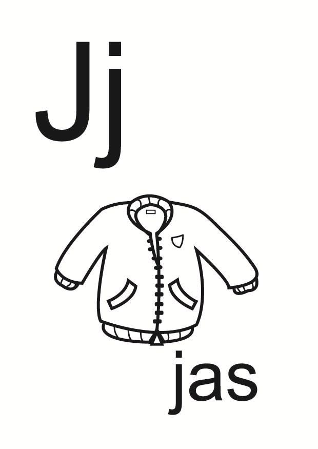 Fargeleggingsbilde j