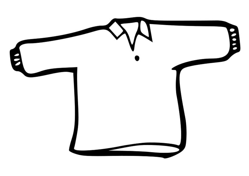 Fargeleggingsbilde jersey