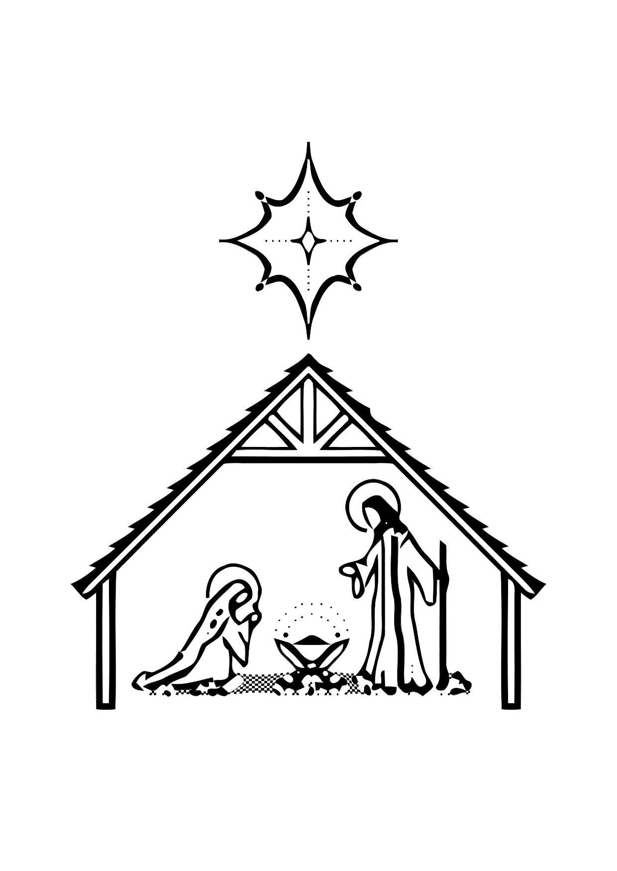 jesus fA¸dsel Fargeleggingsbilde jesus fA¸dsel