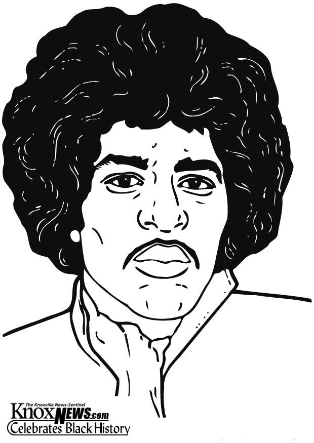 Fargeleggingsbilde jimi hendrix