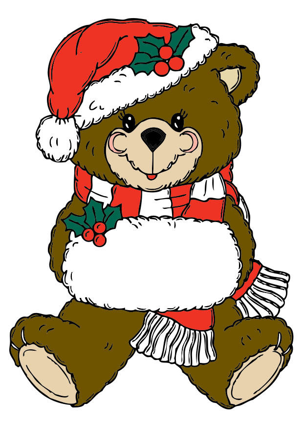 bilde julebjA¸rn