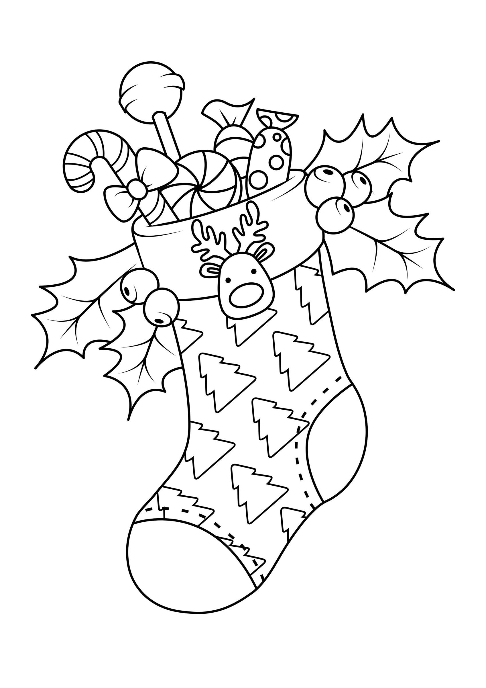 julestrA¸mpe Fargeleggingsbilde julestrA¸mpe