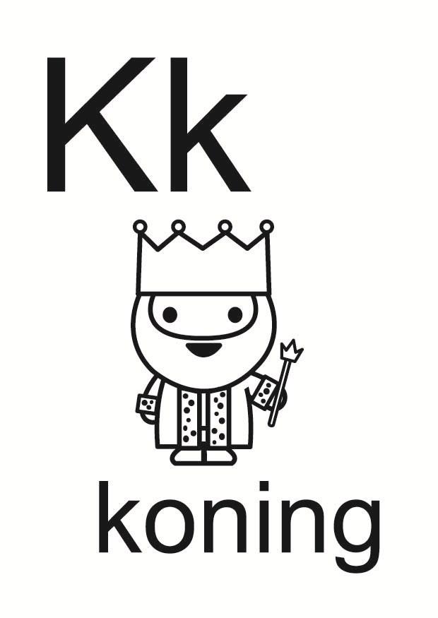 Fargeleggingsbilde k