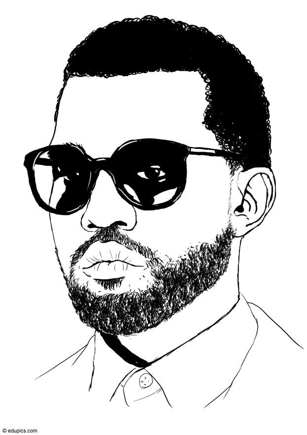 kanye west Fargeleggingsbilde kanye west