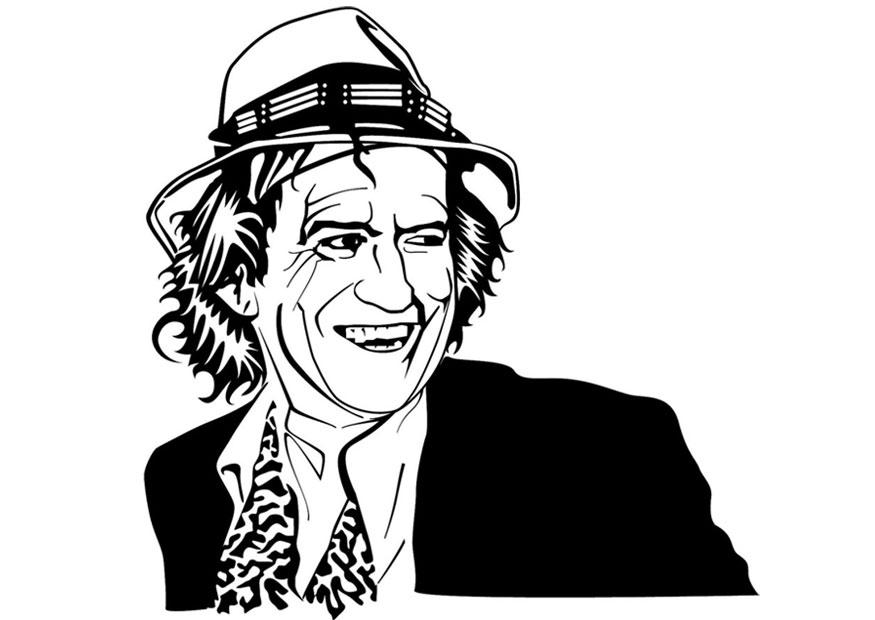 keith richards Fargeleggingsbilde keith richards