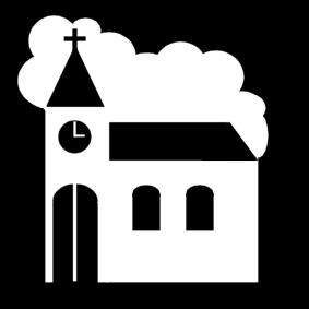 Fargeleggingsbilde kirke