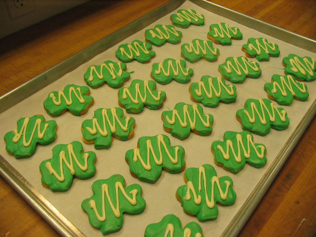 Foto kjeks til saint patrickA´s day