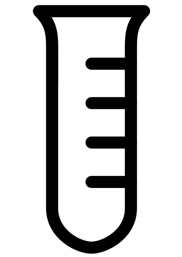 laboratorium prA¸verA¸r Fargeleggingsbilde laboratorium prA¸verA¸r