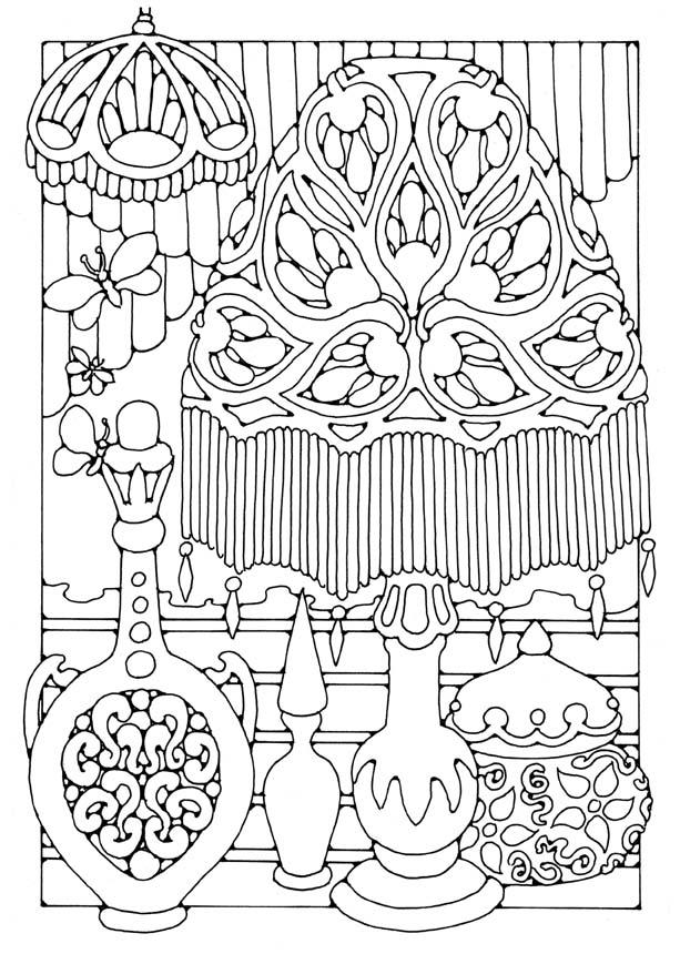 lampe - lys Fargeleggingsbilde lampe - lys