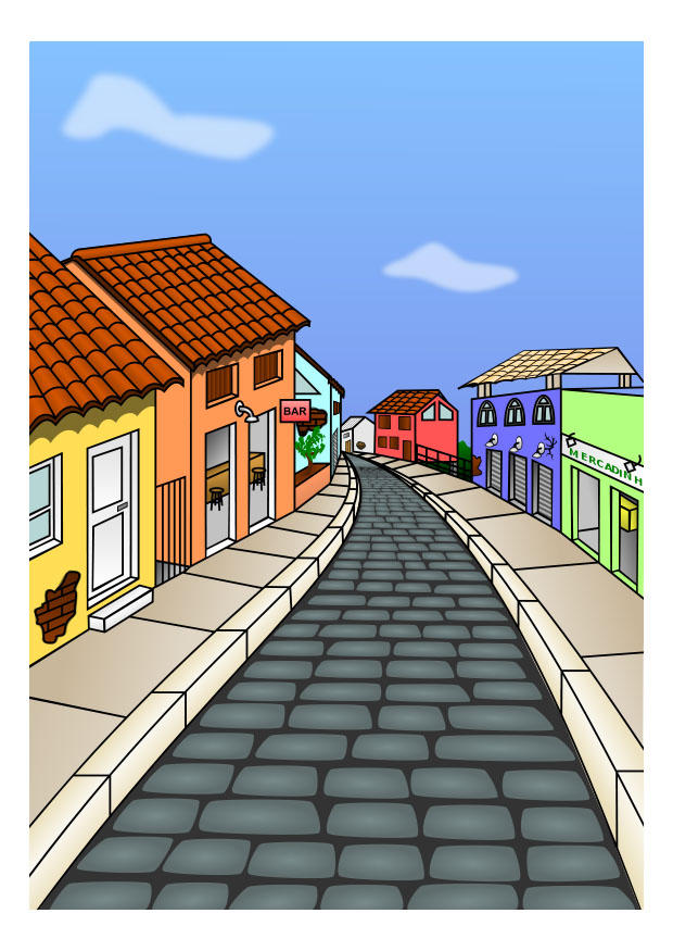 landsbyvei bilde landsbyvei