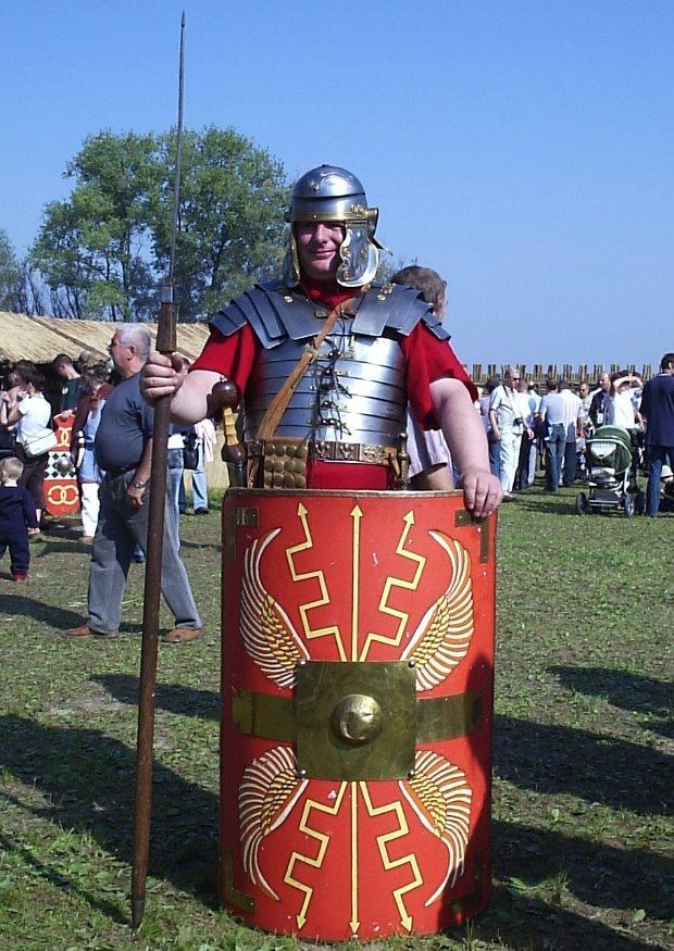 Foto legionA¦r - romersk soldat