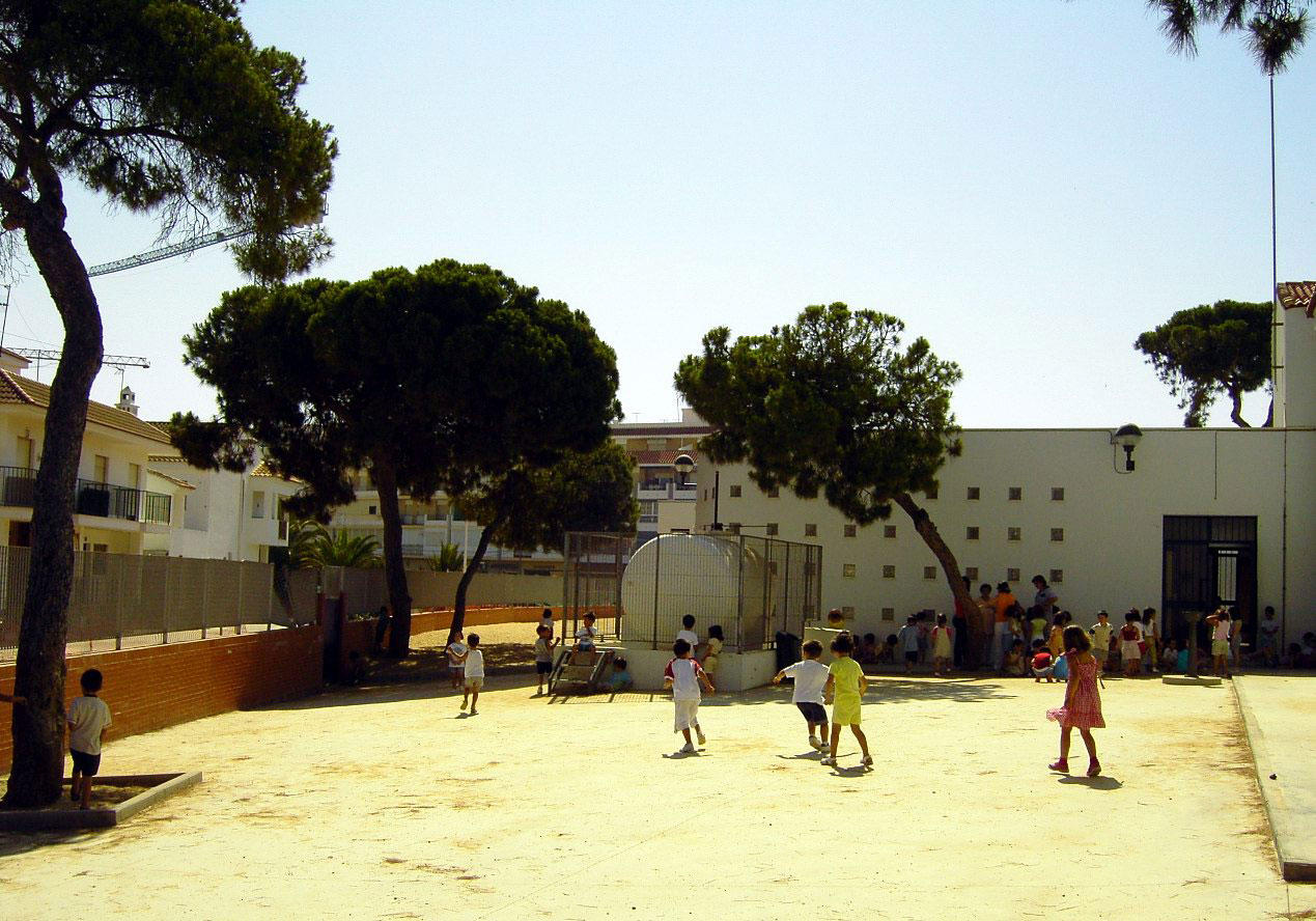 lekeplass i spania Foto lekeplass i spania