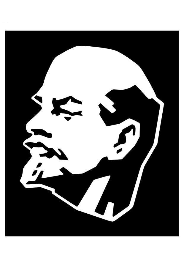 Fargeleggingsbilde lenin