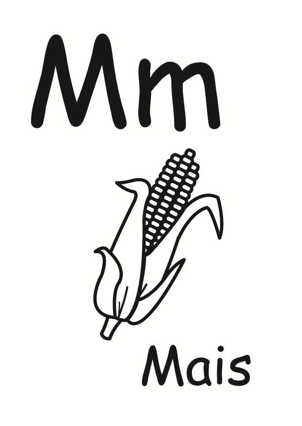 m Fargeleggingsbilde m