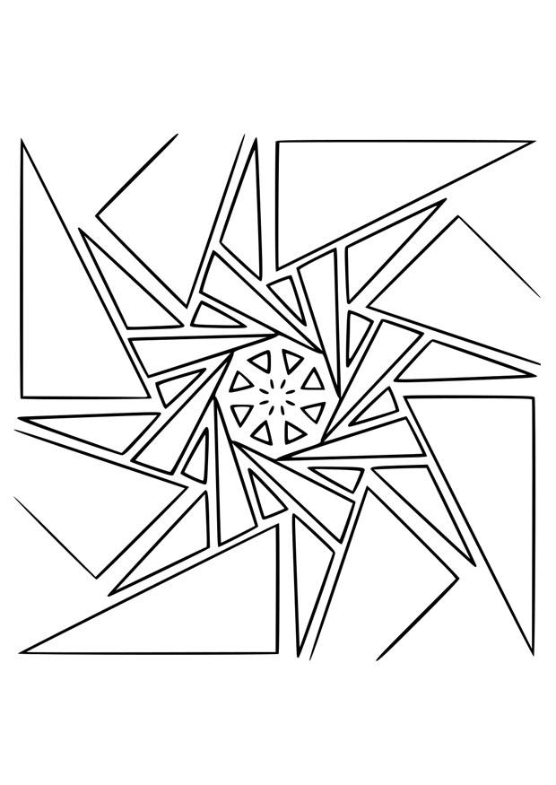 mandala11 Fargeleggingsbilde mandala11