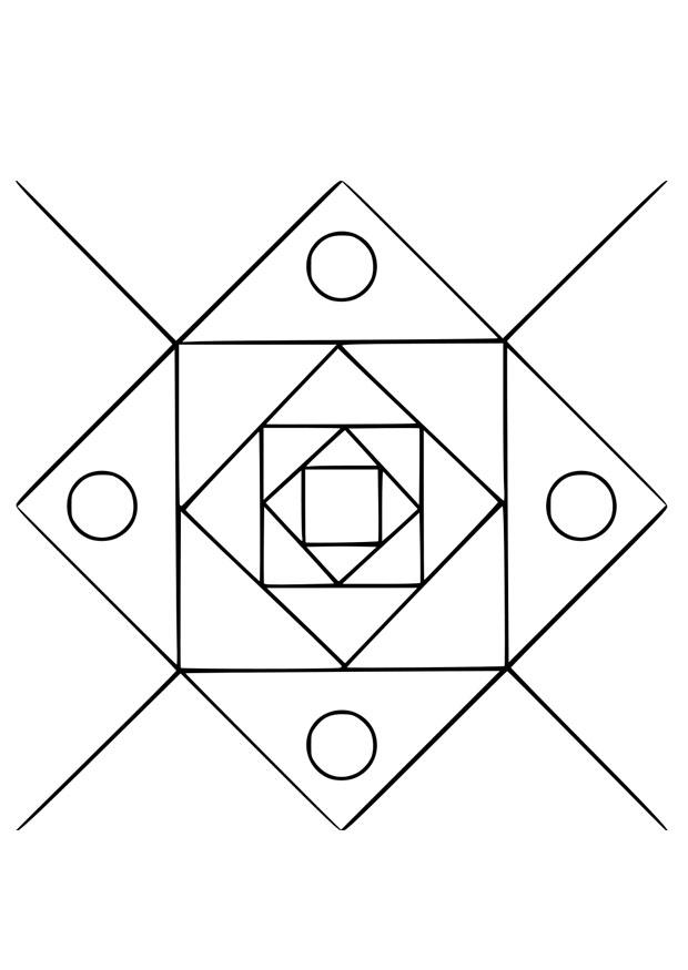 mandala12 Fargeleggingsbilde mandala12