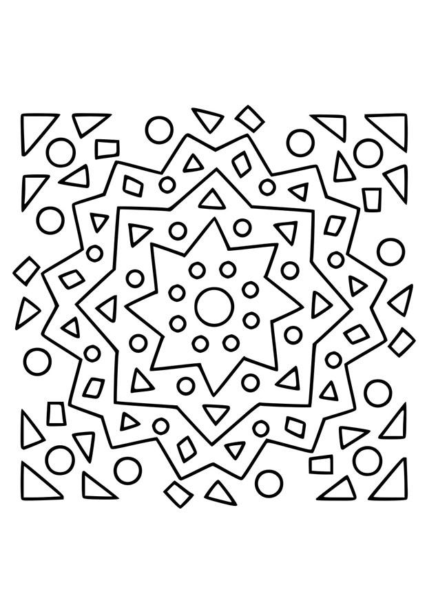 mandala20 Fargeleggingsbilde mandala20