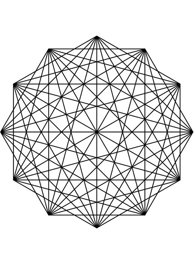 mandala27 Fargeleggingsbilde mandala27