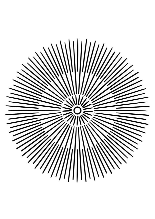 mandala3 Fargeleggingsbilde mandala3