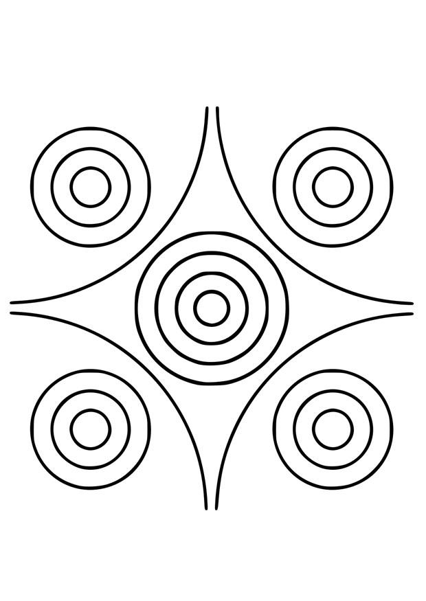 Fargeleggingsbilde mandala4