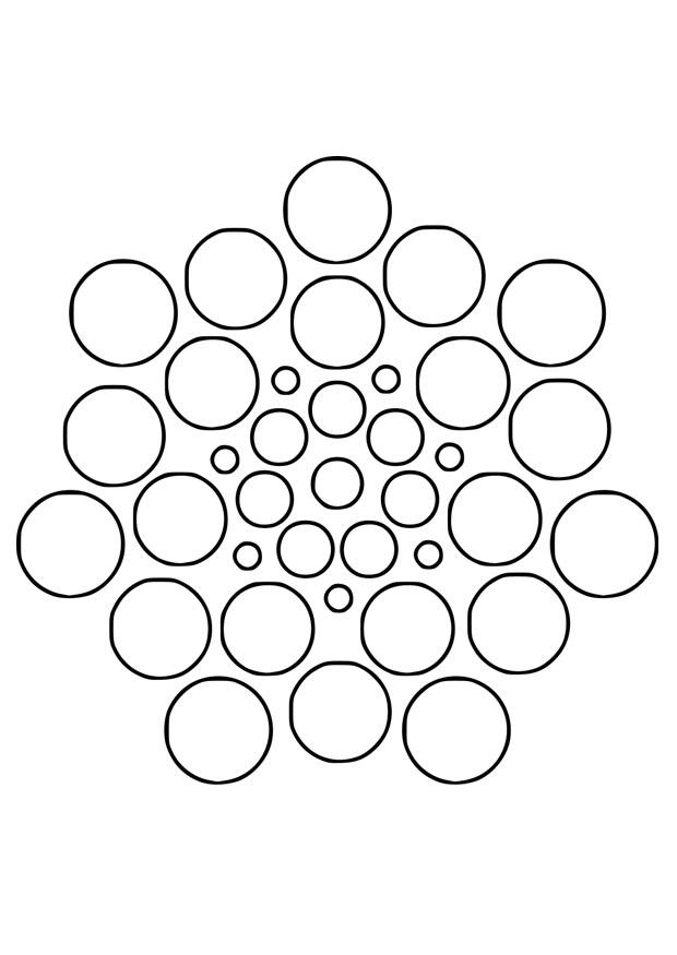 mandala5 Fargeleggingsbilde mandala5