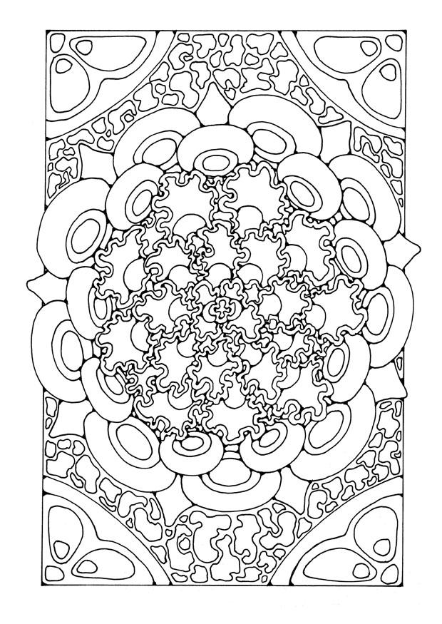 mandala9a Fargeleggingsbilde mandala9a