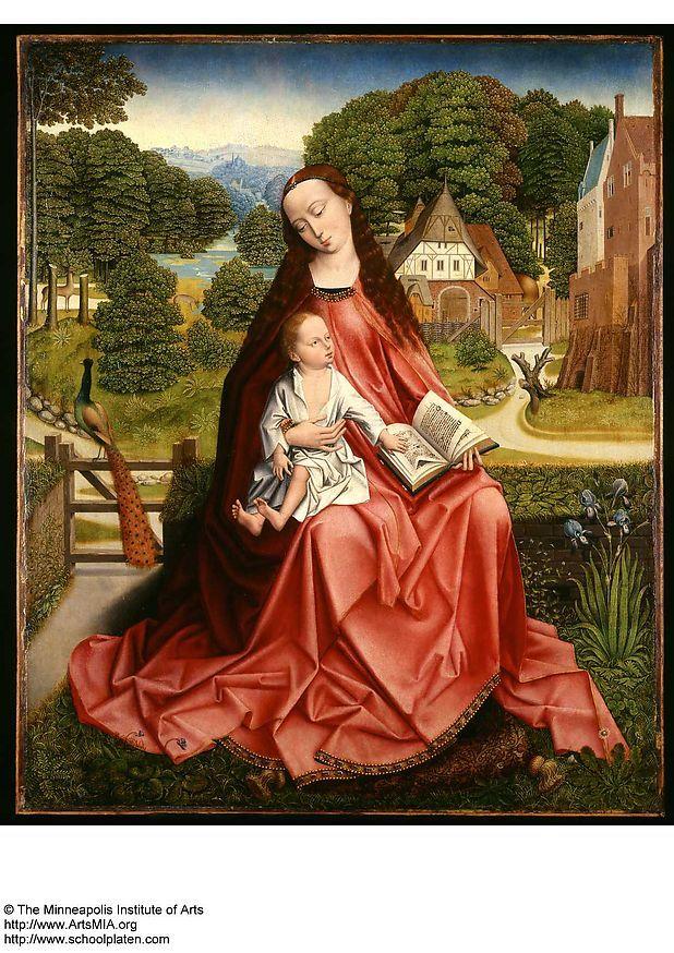 bilde maria med jesubarnet
