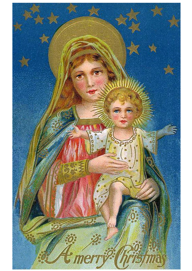 bilde maria med jesus