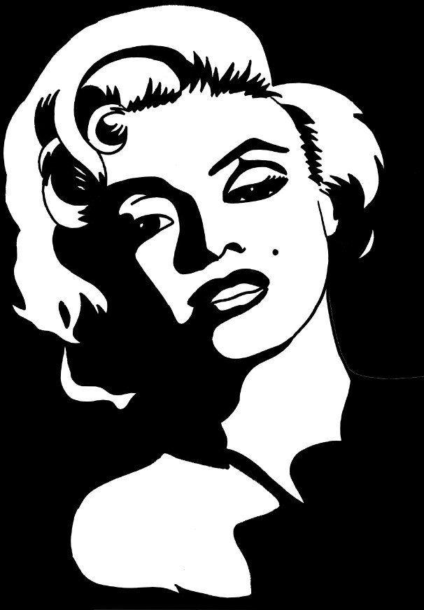 marilyn monroe Fargeleggingsbilde marilyn monroe
