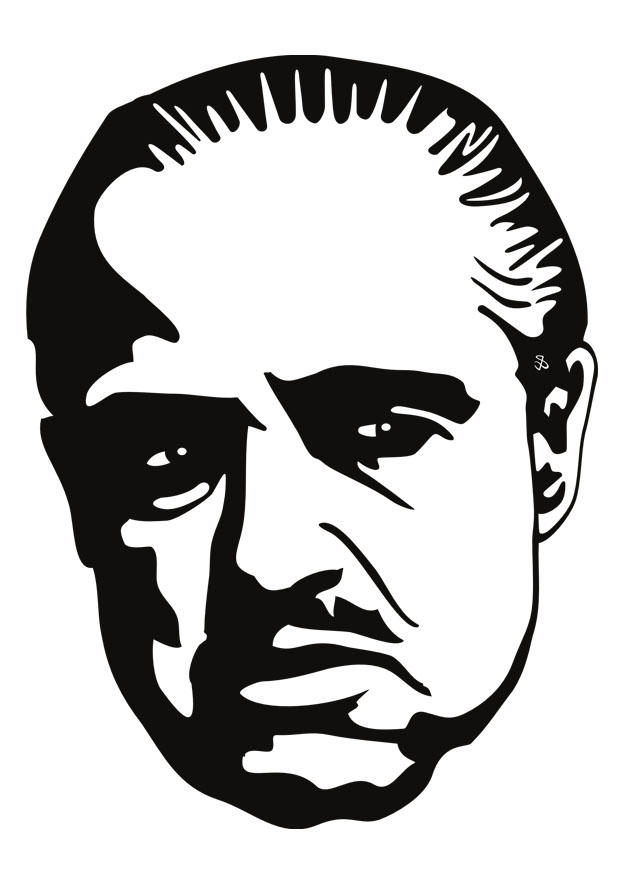 marlon brando Fargeleggingsbilde marlon brando