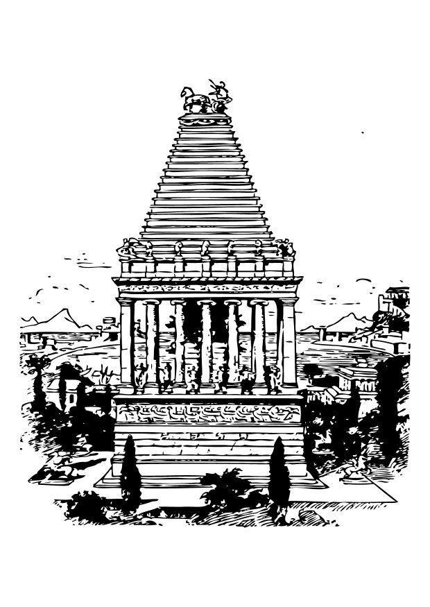 mausoleum Fargeleggingsbilde mausoleum