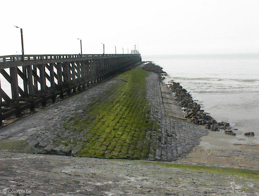 Foto molo i oostende